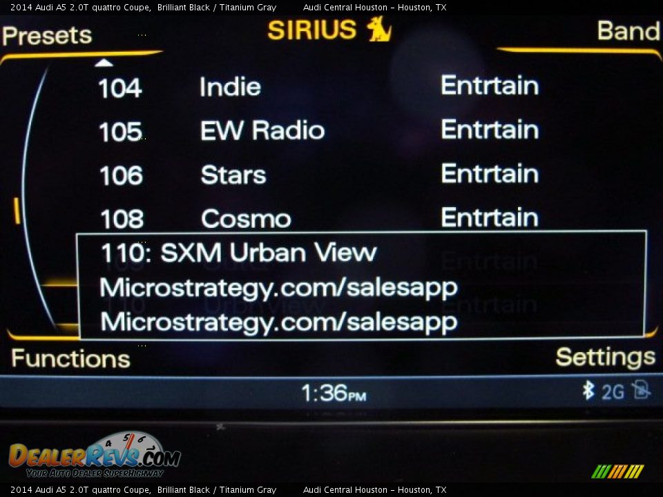 2014 Audi A5 2.0T quattro Coupe Brilliant Black / Titanium Gray Photo #18