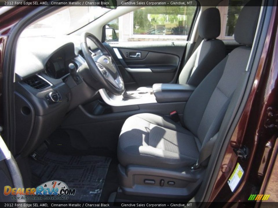 2012 Ford Edge SEL AWD Cinnamon Metallic / Charcoal Black Photo #5