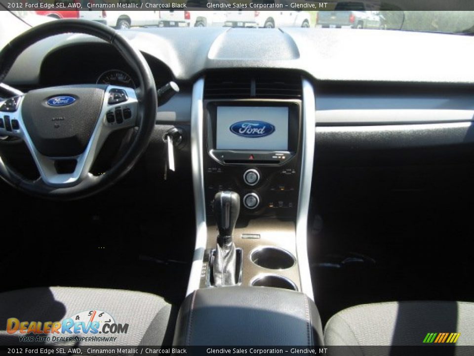 2012 Ford Edge SEL AWD Cinnamon Metallic / Charcoal Black Photo #7