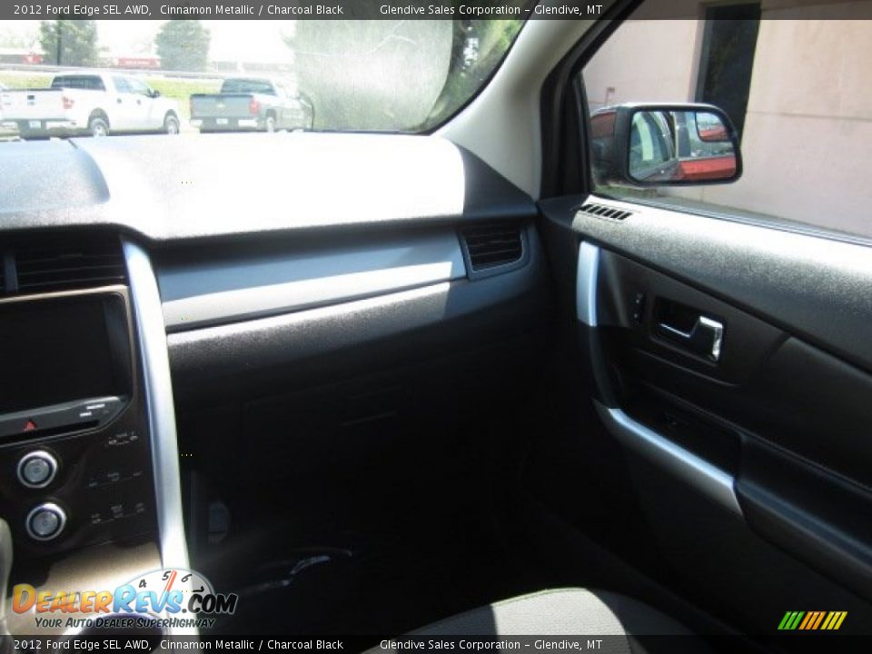 2012 Ford Edge SEL AWD Cinnamon Metallic / Charcoal Black Photo #13