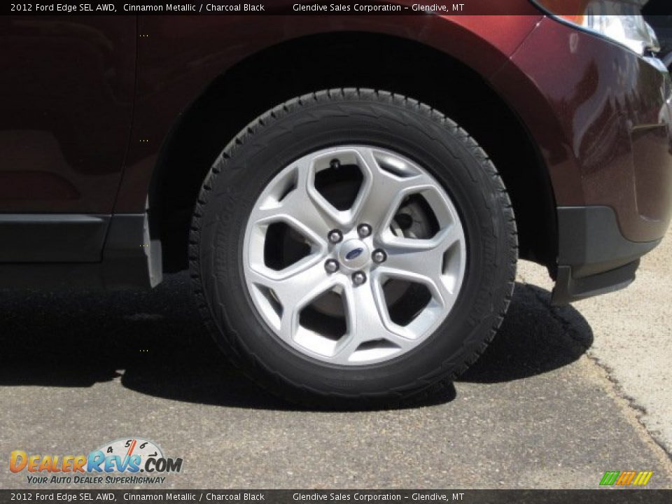 2012 Ford Edge SEL AWD Cinnamon Metallic / Charcoal Black Photo #15