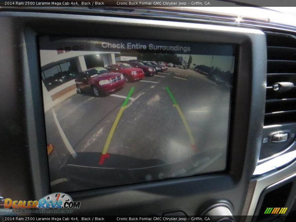 2014 Ram 2500 Laramie Mega Cab 4x4 Black / Black Photo #17