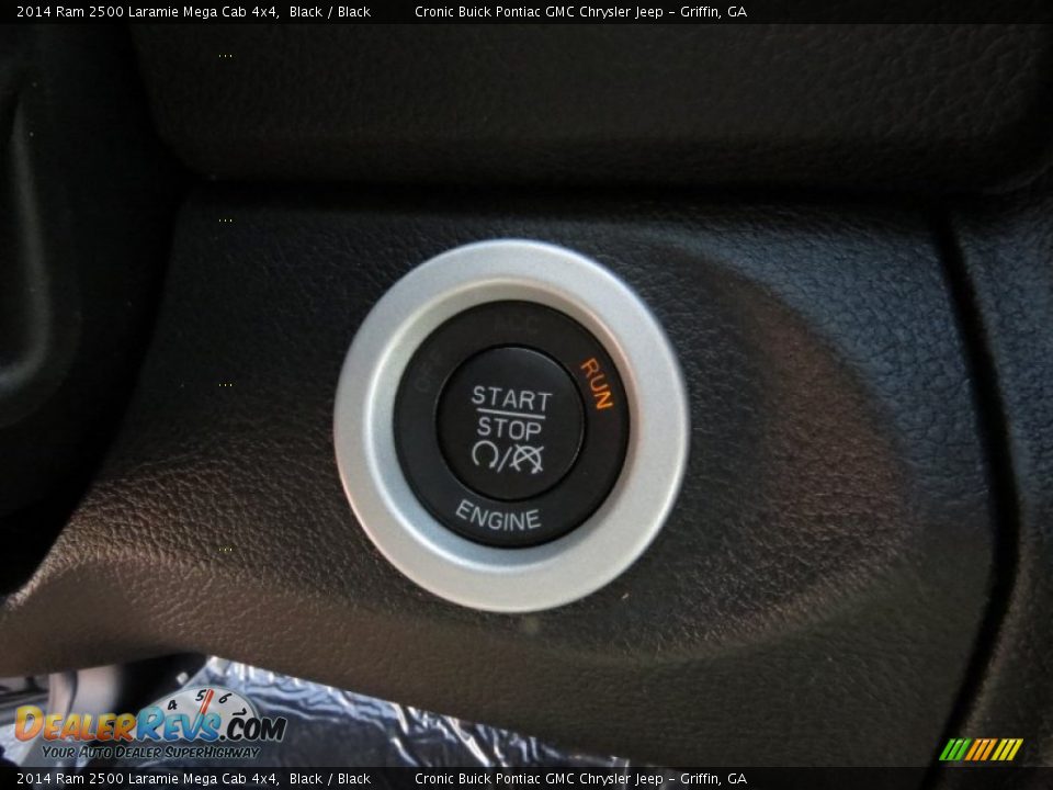 2014 Ram 2500 Laramie Mega Cab 4x4 Black / Black Photo #18