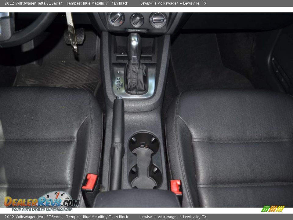 2012 Volkswagen Jetta SE Sedan Tempest Blue Metallic / Titan Black Photo #18