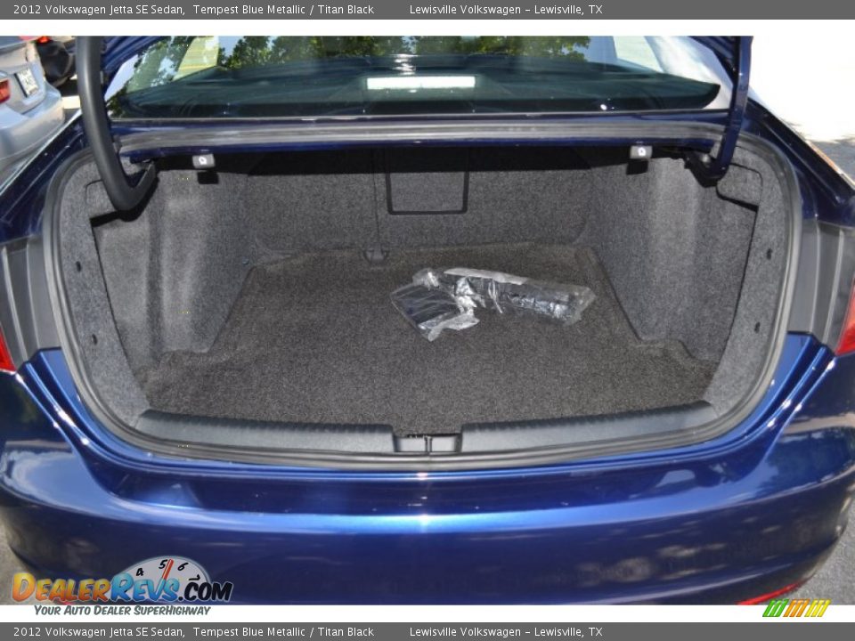 2012 Volkswagen Jetta SE Sedan Tempest Blue Metallic / Titan Black Photo #20