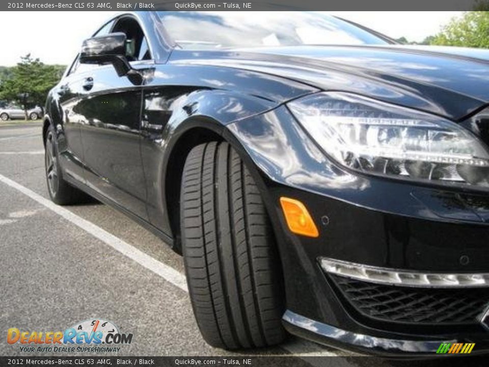 2012 Mercedes-Benz CLS 63 AMG Black / Black Photo #2