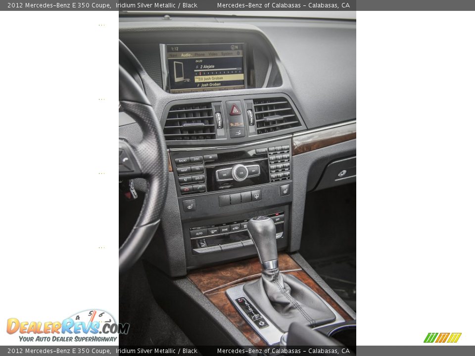 2012 Mercedes-Benz E 350 Coupe Iridium Silver Metallic / Black Photo #5