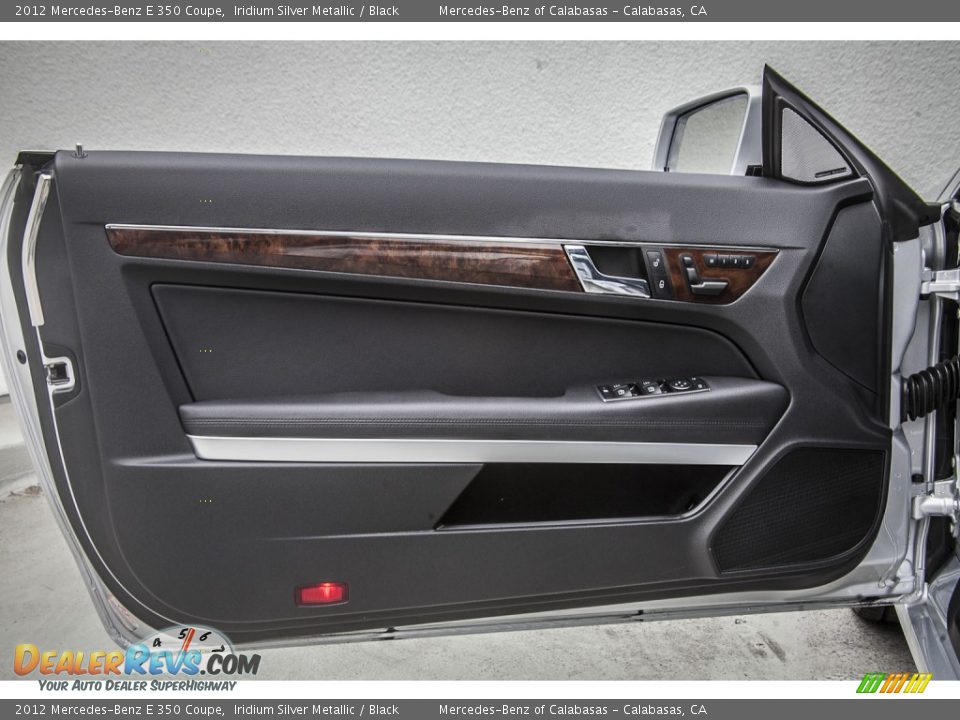 2012 Mercedes-Benz E 350 Coupe Iridium Silver Metallic / Black Photo #19