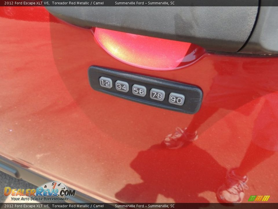 2012 Ford Escape XLT V6 Toreador Red Metallic / Camel Photo #3