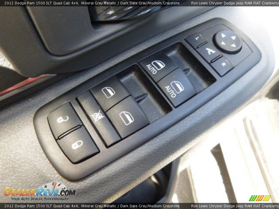 2012 Dodge Ram 1500 SLT Quad Cab 4x4 Mineral Gray Metallic / Dark Slate Gray/Medium Graystone Photo #13