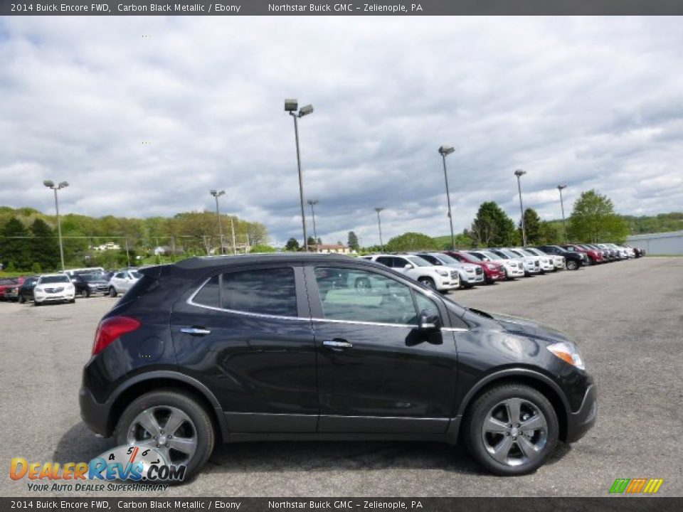 2014 Buick Encore FWD Carbon Black Metallic / Ebony Photo #4