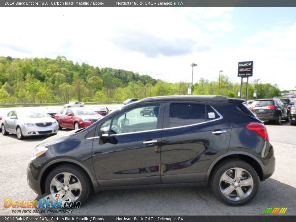 2014 Buick Encore FWD Carbon Black Metallic / Ebony Photo #8