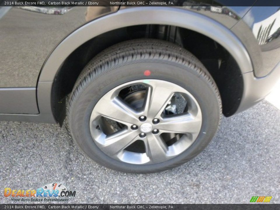 2014 Buick Encore FWD Carbon Black Metallic / Ebony Photo #9