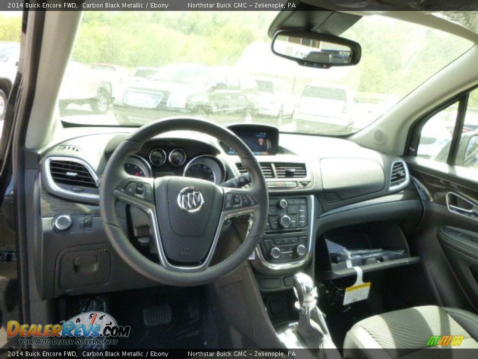 2014 Buick Encore FWD Carbon Black Metallic / Ebony Photo #14