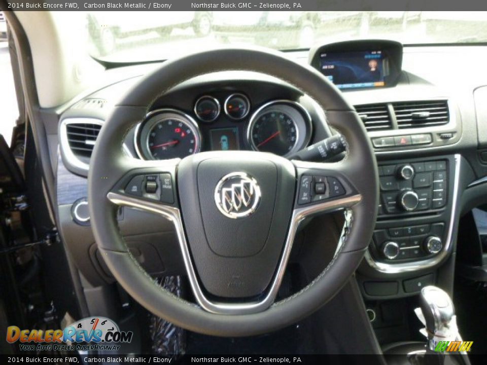 2014 Buick Encore FWD Carbon Black Metallic / Ebony Photo #18