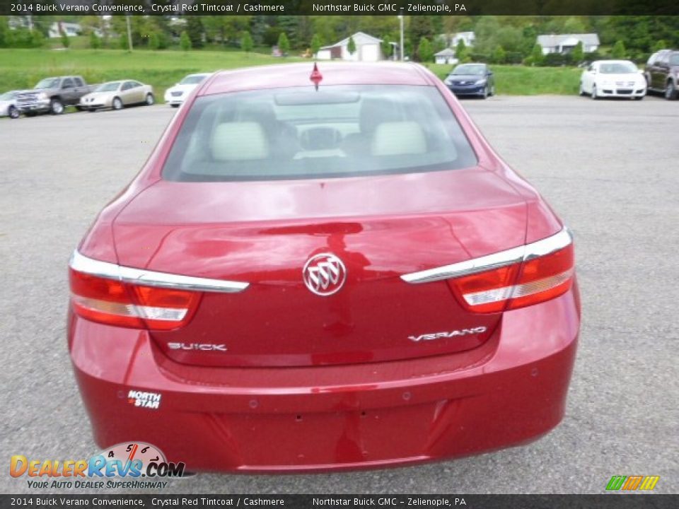 2014 Buick Verano Convenience Crystal Red Tintcoat / Cashmere Photo #6