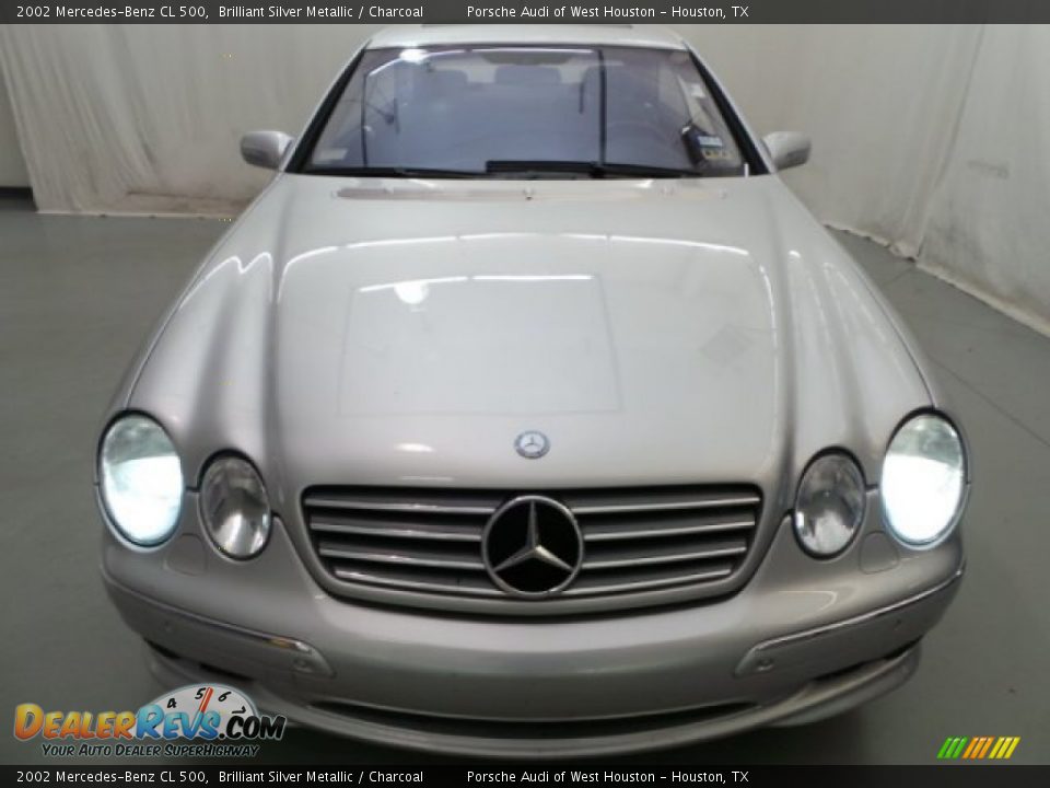 2002 Mercedes-Benz CL 500 Brilliant Silver Metallic / Charcoal Photo #2