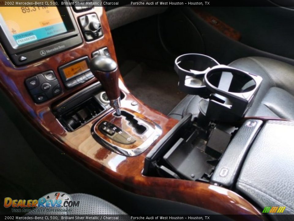 2002 Mercedes-Benz CL 500 Brilliant Silver Metallic / Charcoal Photo #18