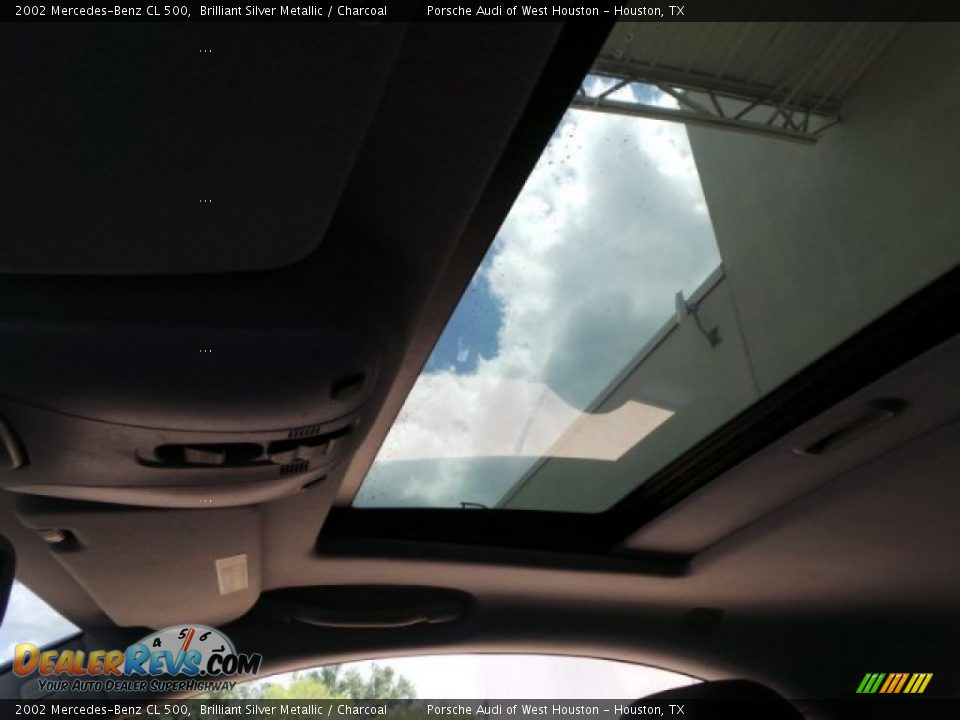 2002 Mercedes-Benz CL 500 Brilliant Silver Metallic / Charcoal Photo #19