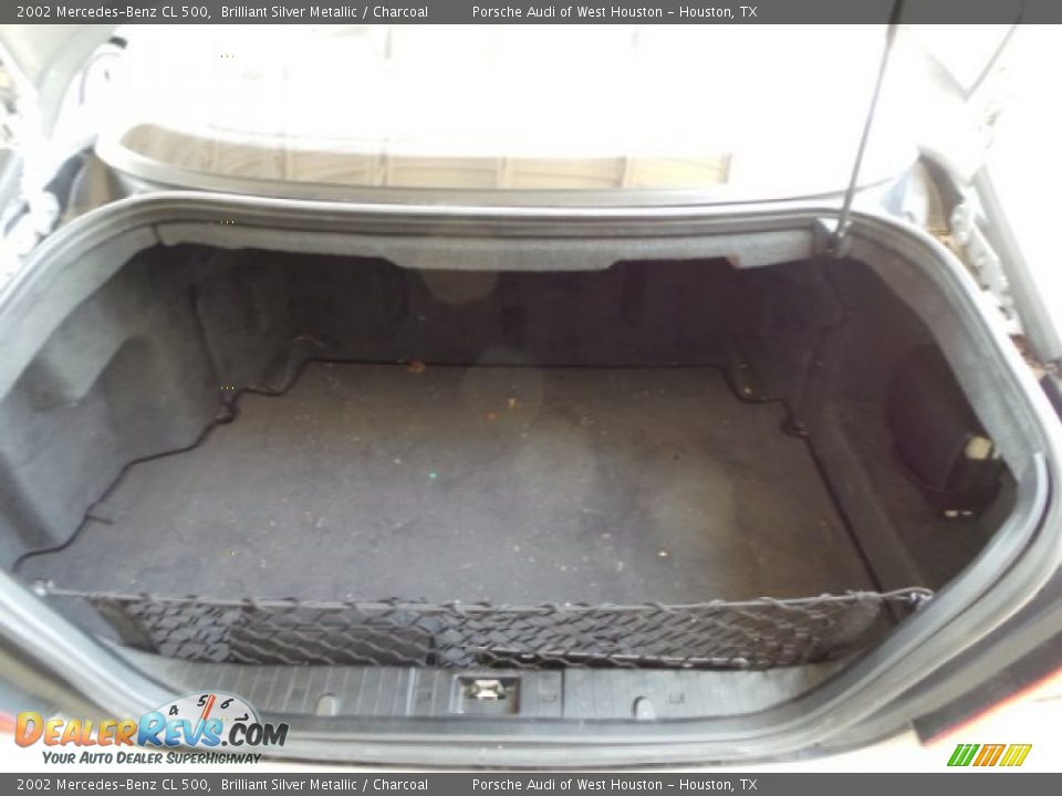 2002 Mercedes-Benz CL 500 Brilliant Silver Metallic / Charcoal Photo #28