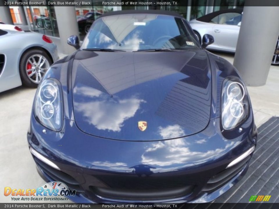 2014 Porsche Boxster S Dark Blue Metallic / Black Photo #2