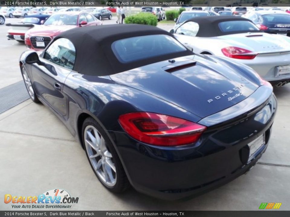 2014 Porsche Boxster S Dark Blue Metallic / Black Photo #5