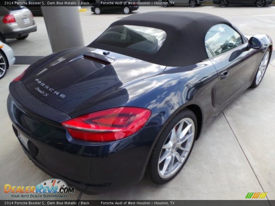 2014 Porsche Boxster S Dark Blue Metallic / Black Photo #7