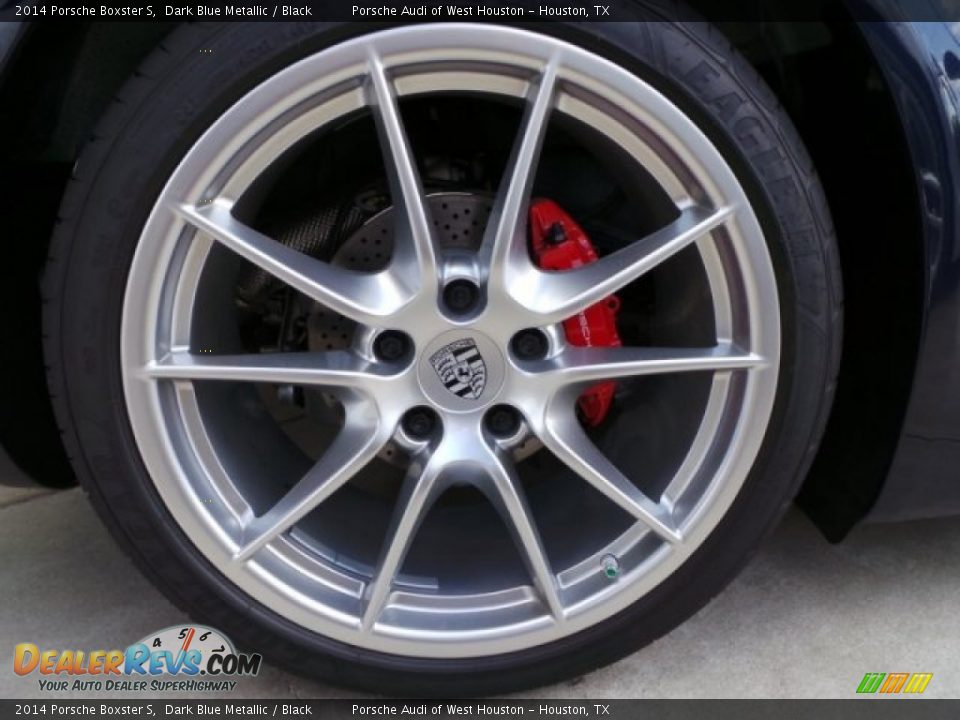 2014 Porsche Boxster S Dark Blue Metallic / Black Photo #8