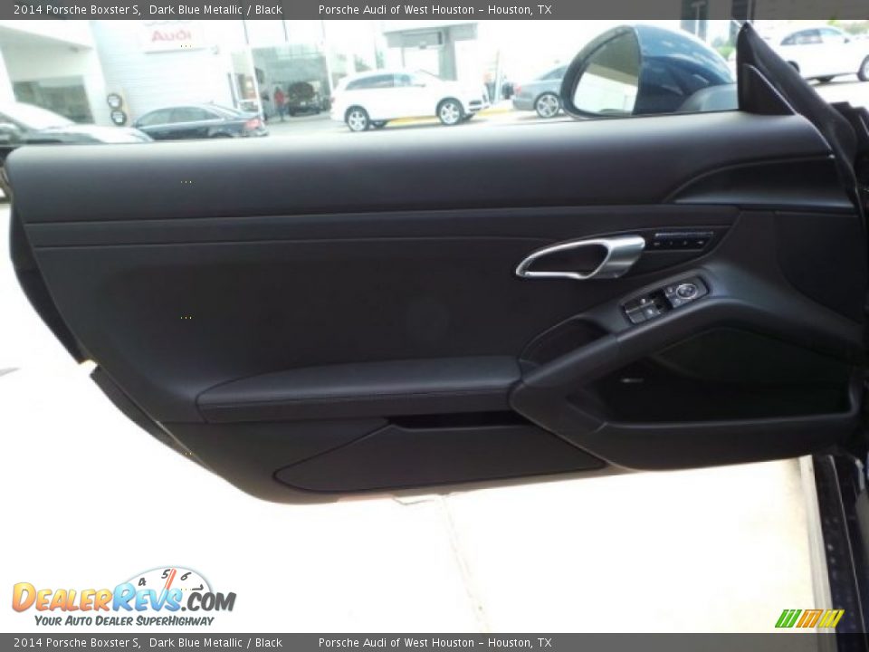 2014 Porsche Boxster S Dark Blue Metallic / Black Photo #9