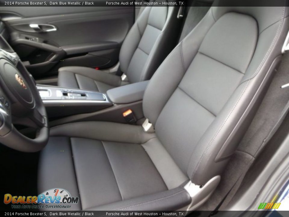 2014 Porsche Boxster S Dark Blue Metallic / Black Photo #11