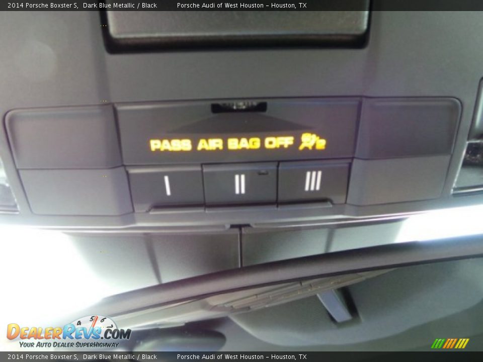 2014 Porsche Boxster S Dark Blue Metallic / Black Photo #15