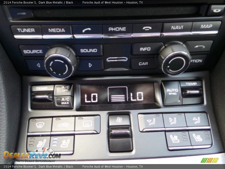 2014 Porsche Boxster S Dark Blue Metallic / Black Photo #17