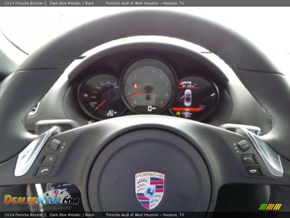 2014 Porsche Boxster S Dark Blue Metallic / Black Photo #19