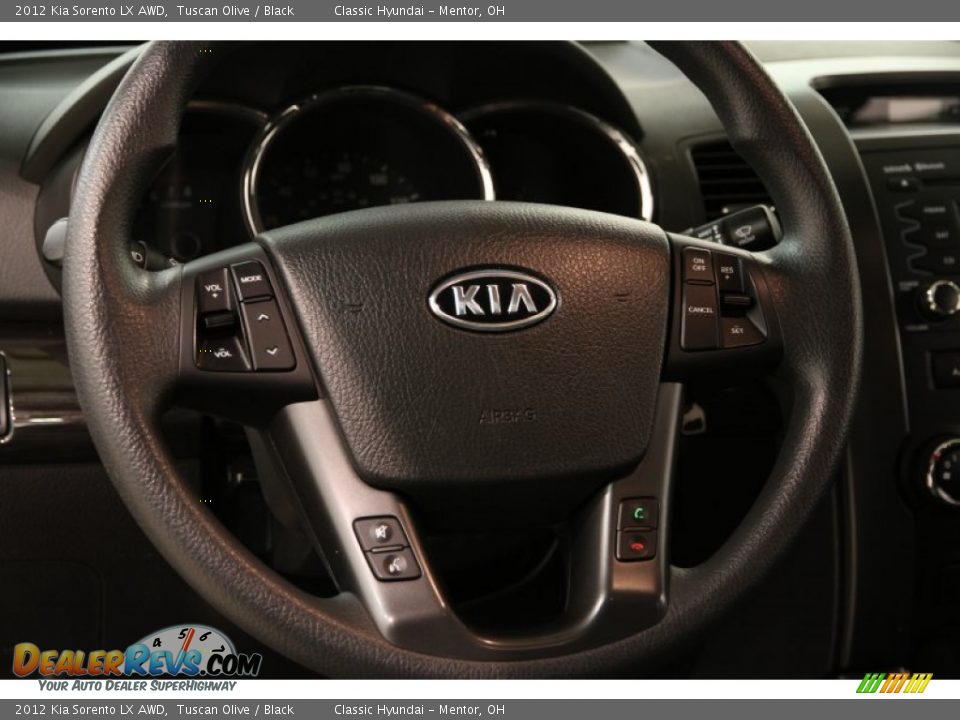 2012 Kia Sorento LX AWD Tuscan Olive / Black Photo #6