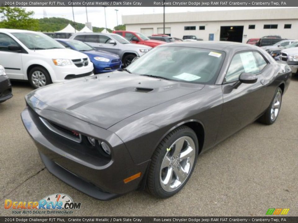 2014 Dodge Challenger R/T Plus Granite Crystal Metallic / Dark Slate Gray Photo #2