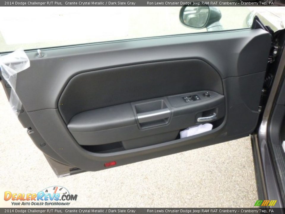 2014 Dodge Challenger R/T Plus Granite Crystal Metallic / Dark Slate Gray Photo #13