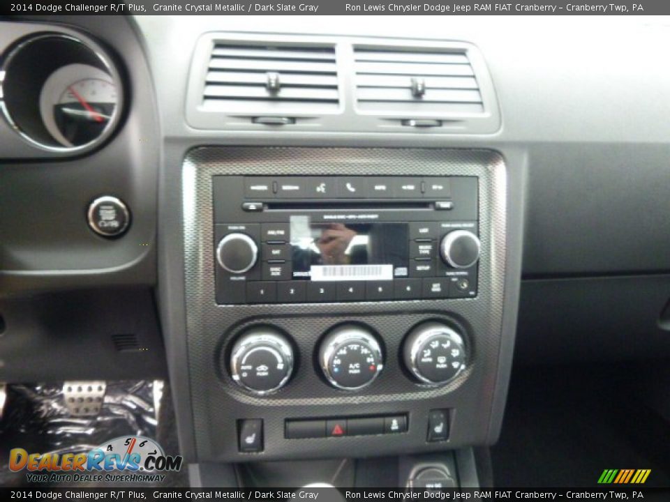 2014 Dodge Challenger R/T Plus Granite Crystal Metallic / Dark Slate Gray Photo #15