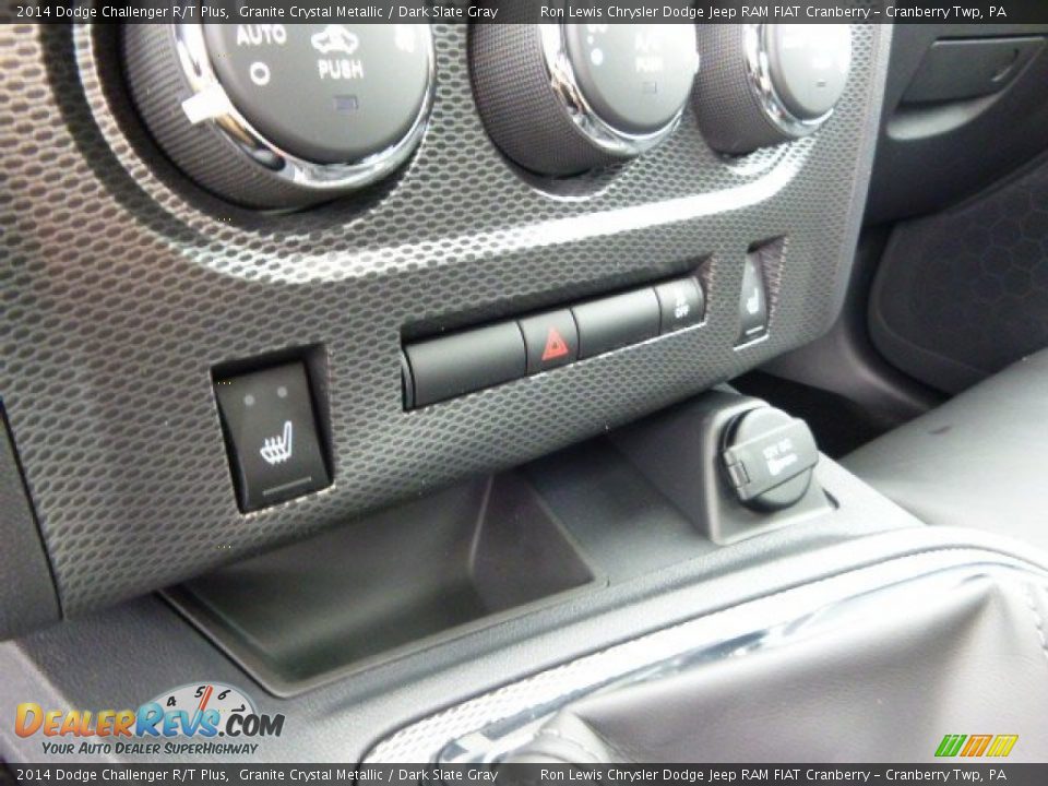 2014 Dodge Challenger R/T Plus Granite Crystal Metallic / Dark Slate Gray Photo #16