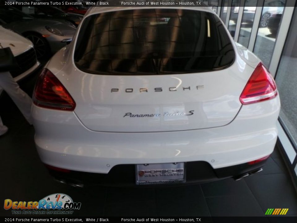 2014 Porsche Panamera Turbo S Executive White / Black Photo #5