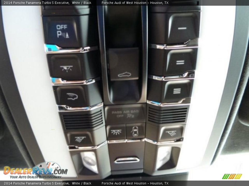 2014 Porsche Panamera Turbo S Executive White / Black Photo #13