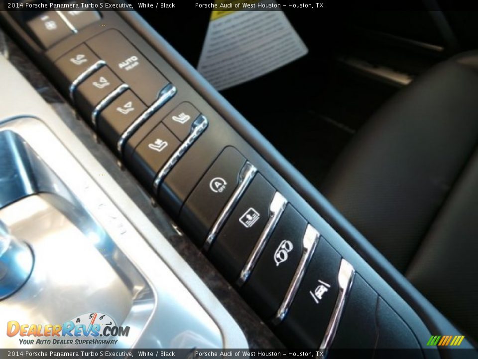 2014 Porsche Panamera Turbo S Executive White / Black Photo #16