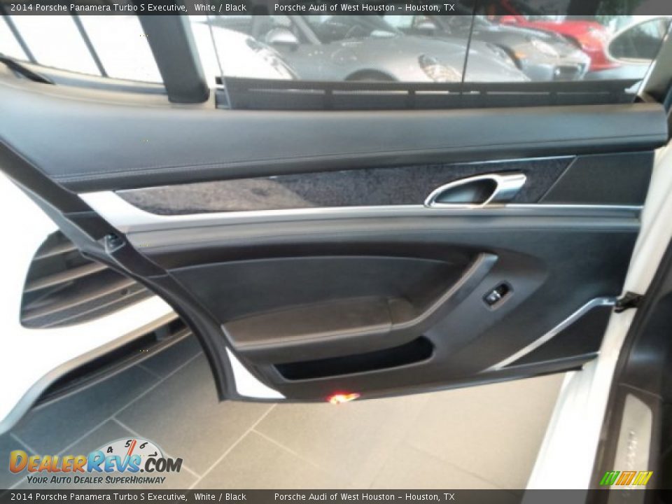 2014 Porsche Panamera Turbo S Executive White / Black Photo #19