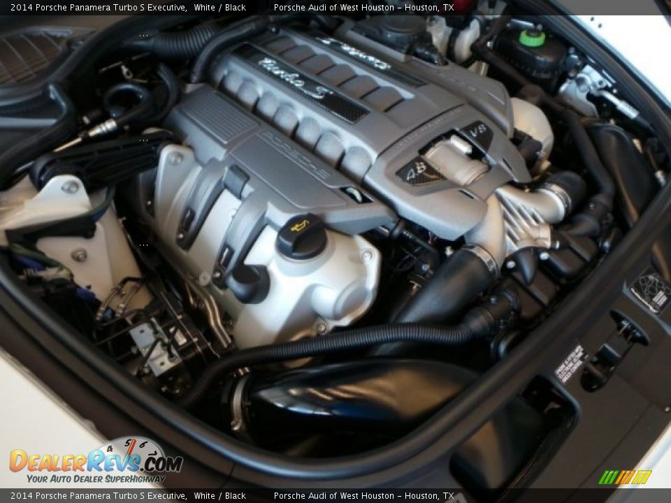 2014 Porsche Panamera Turbo S Executive 4.8 Liter DFI Twin-Turbocharged DOHC 32-Valve VVT V8 Engine Photo #28