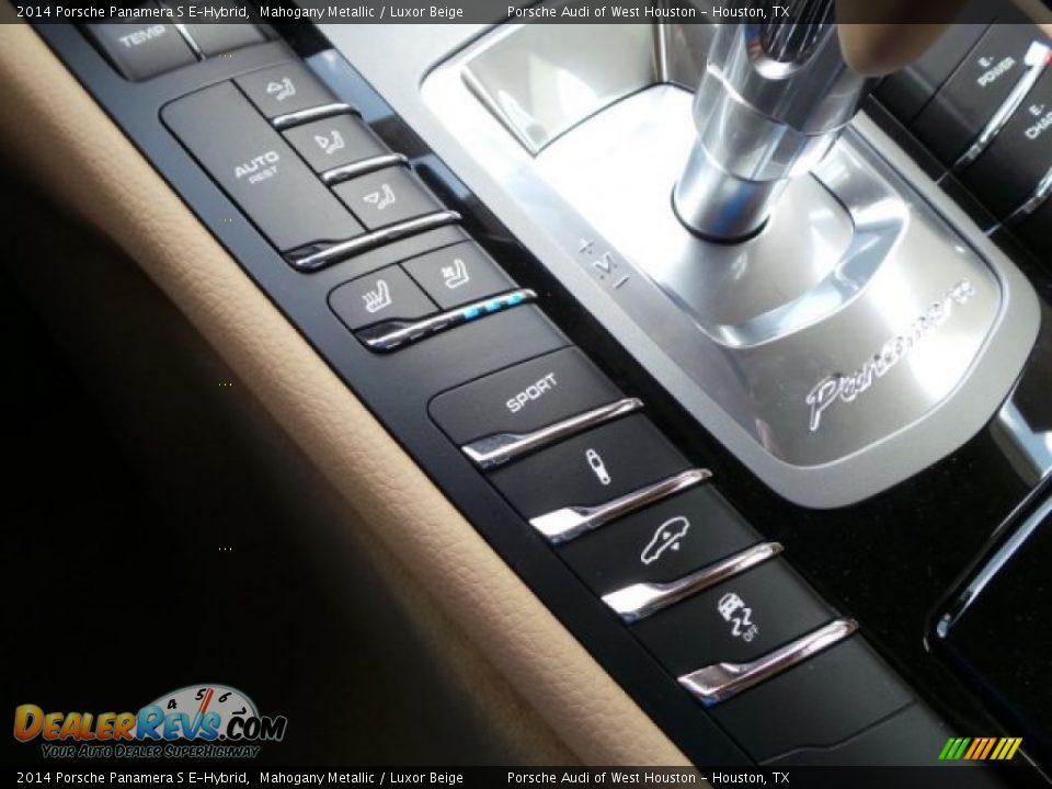 2014 Porsche Panamera S E-Hybrid Mahogany Metallic / Luxor Beige Photo #20