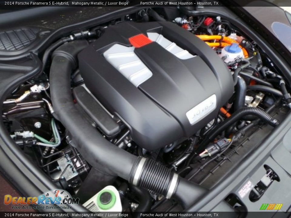 2014 Porsche Panamera S E-Hybrid 3.0 Liter DFI Supercharged DOHC 24-Valve VVT V6 Gasoline/Electric Parallel Plug-In Hybrid Engine Photo #32
