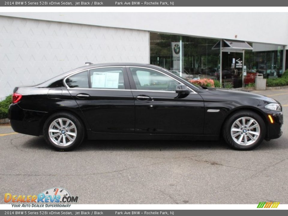 Jet Black 2014 BMW 5 Series 528i xDrive Sedan Photo #2