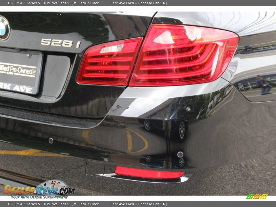 2014 BMW 5 Series 528i xDrive Sedan Jet Black / Black Photo #21