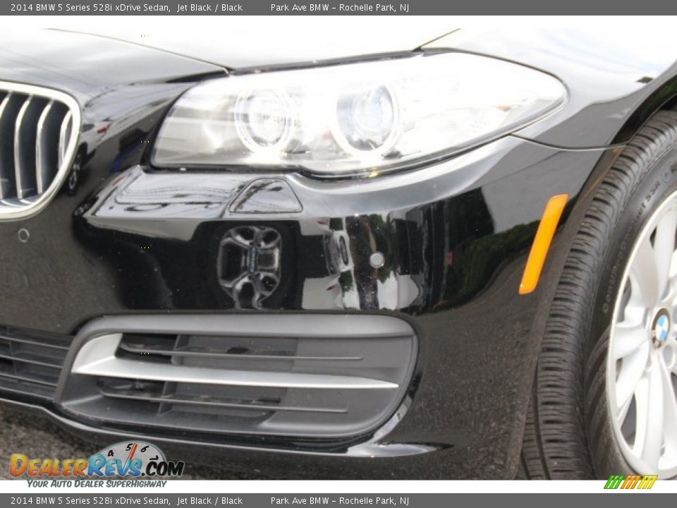 2014 BMW 5 Series 528i xDrive Sedan Jet Black / Black Photo #29