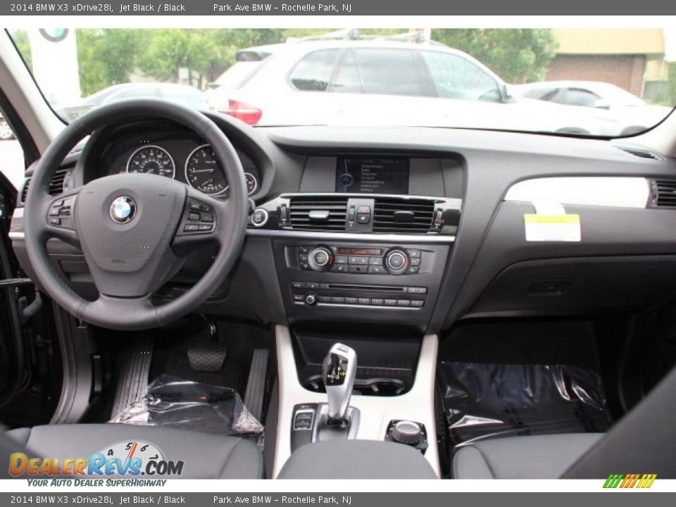 2014 BMW X3 xDrive28i Jet Black / Black Photo #12