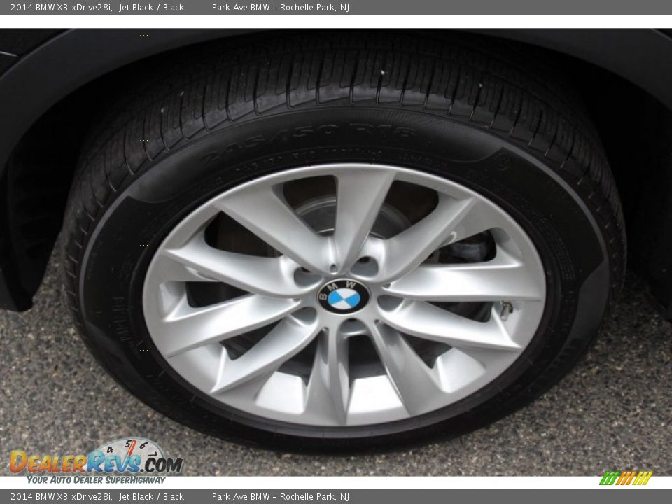 2014 BMW X3 xDrive28i Jet Black / Black Photo #31